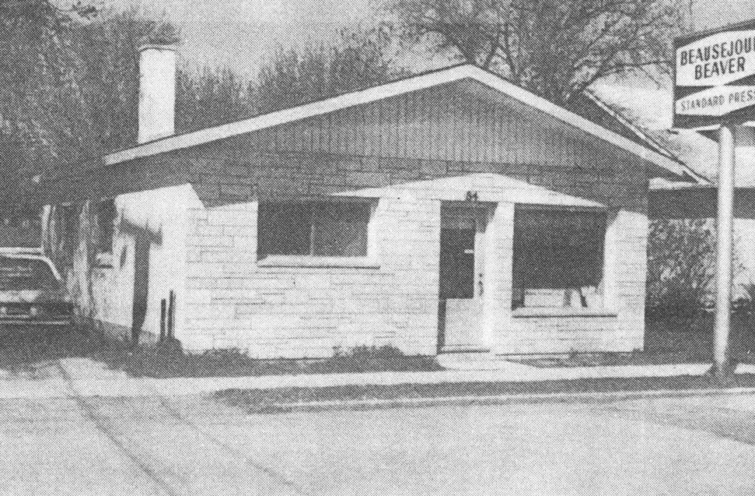 The Standard Press shop on Third Street in Beausejour