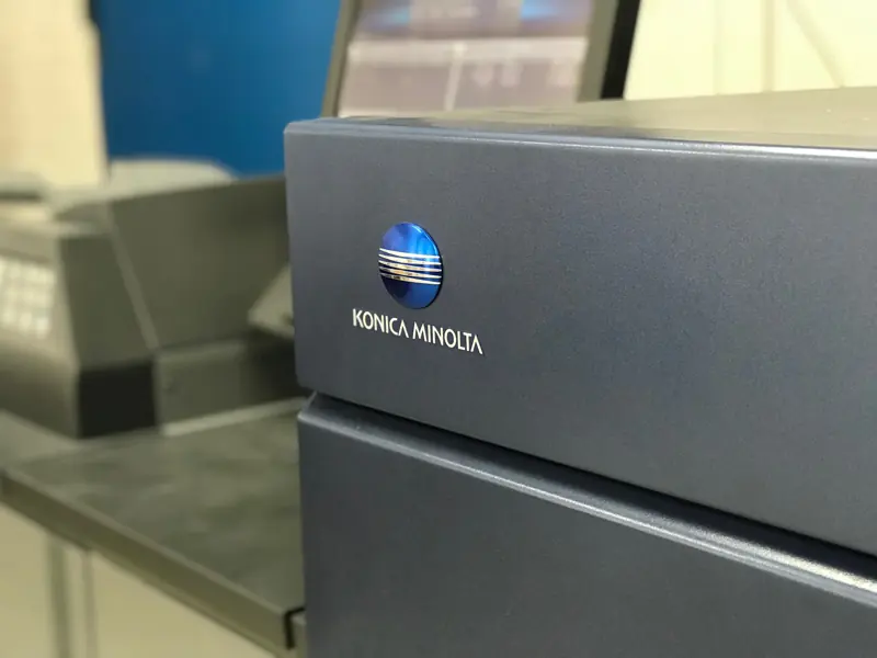 A Konica Minolta digital press